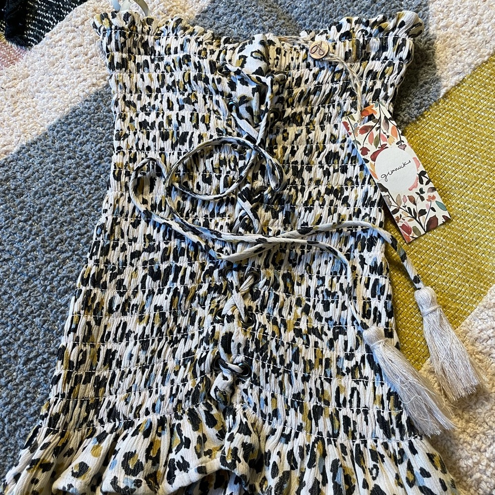 NWT Gimmicks Strapless Corset Top